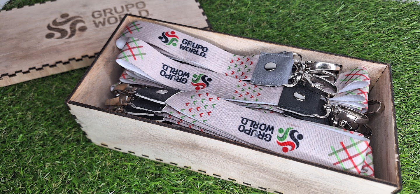 Llaveros de tela personalizados