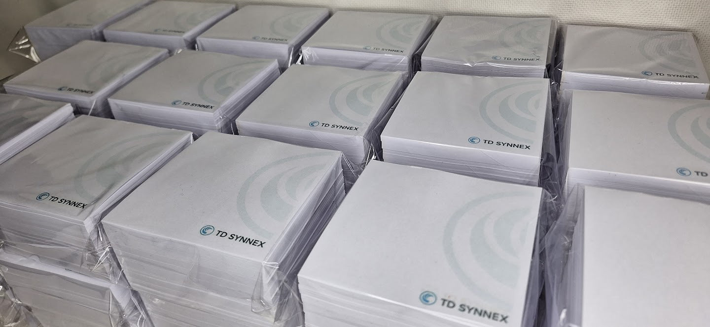 250 Hojas personalizadas para recargar tacos de anotaciones 9x9cm
