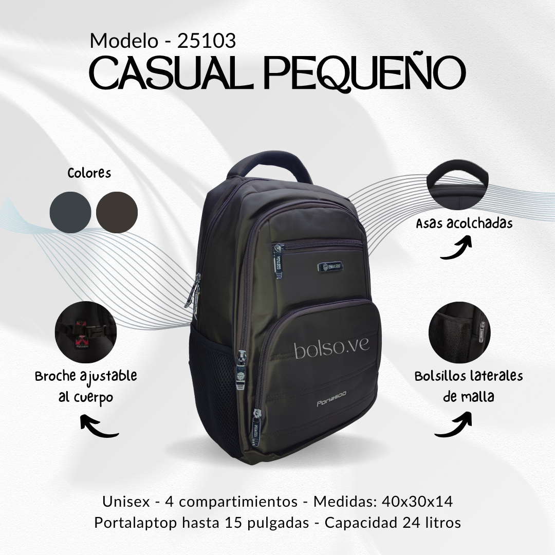 Bolso Ponasoo Casual Pequeño 25103