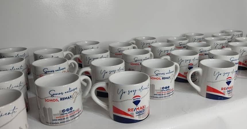 Tazas de cerámica de 6oz personalizadas