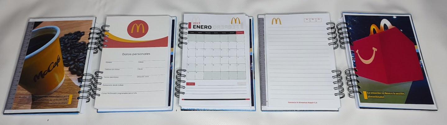 Libreta de anotaciones (Media Carta) personalizada