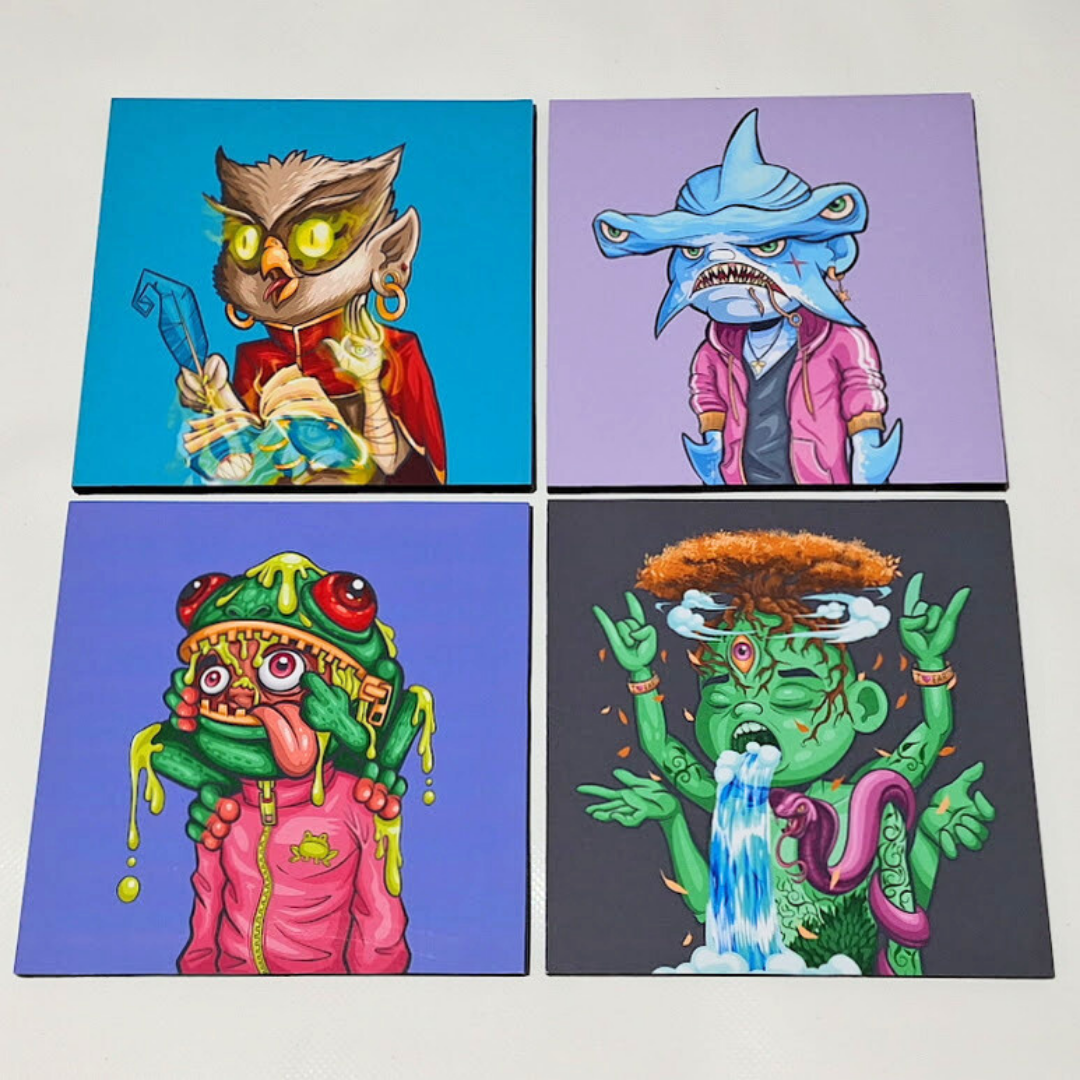 Cuadro cuadrado 20x20cm