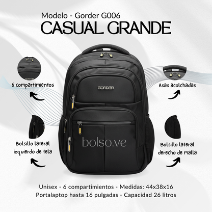 Bolso Gorder Casual Grande G006
