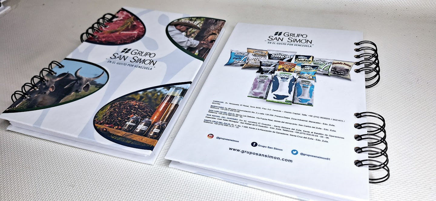 Libreta de anotaciones (Media Carta) personalizada