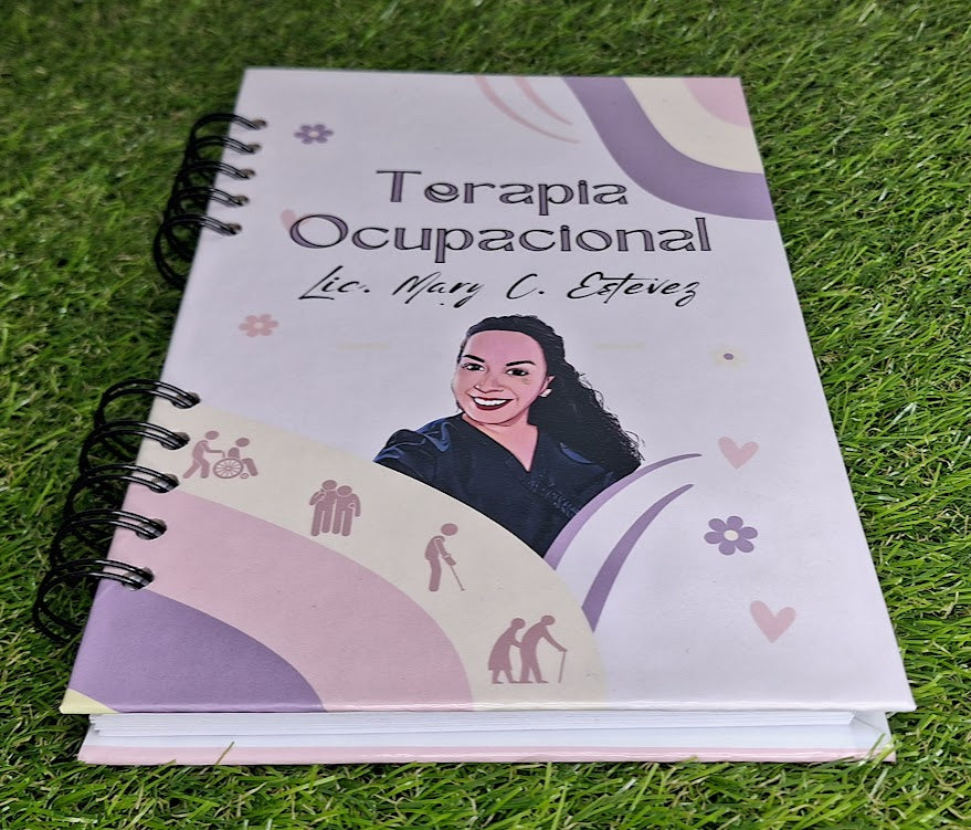 Libreta de anotaciones (Media Carta) personalizada
