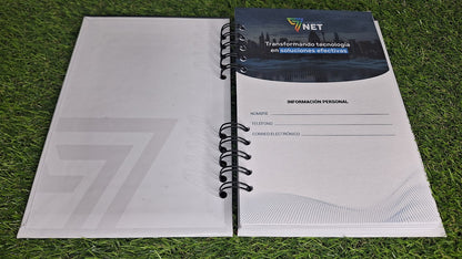 Libreta de anotaciones (Media Carta) personalizada
