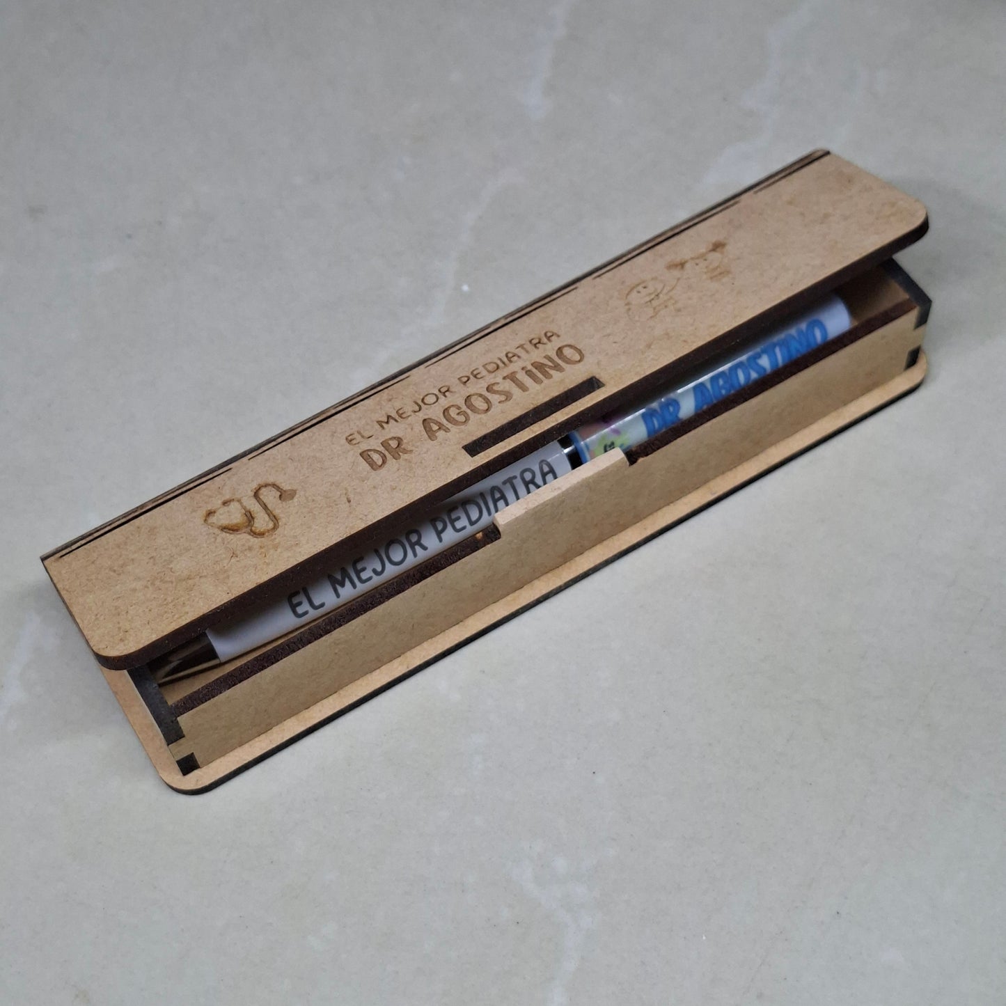 Caja MDF para lapicero (Sólo Caja))