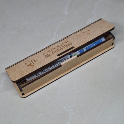 Caja MDF para lapicero (Sólo Caja))