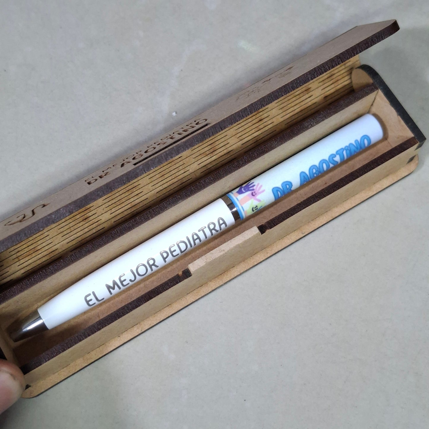 Caja MDF para lapicero (Sólo Caja))