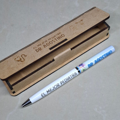 Caja MDF para lapicero (Sólo Caja))