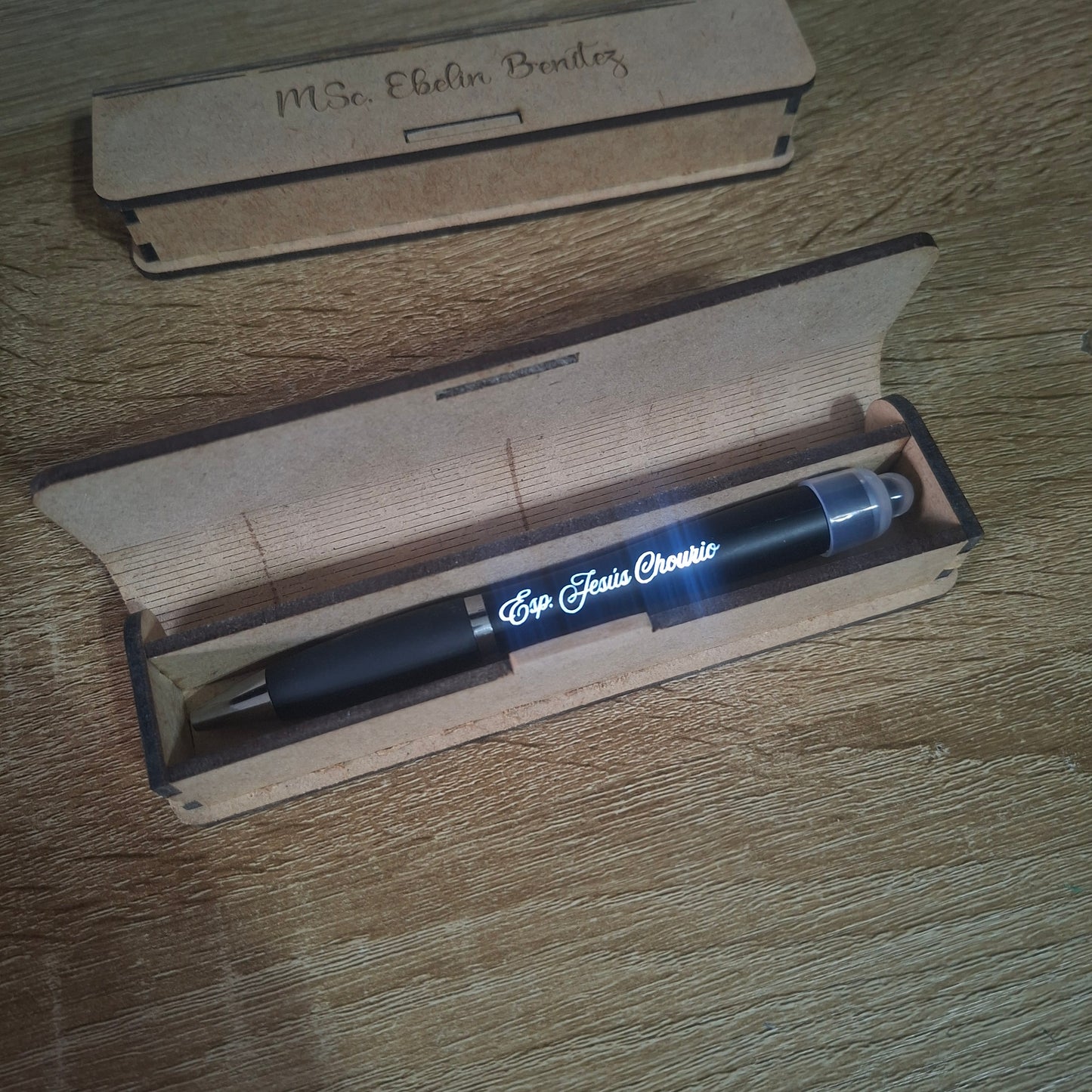 Caja MDF para lapicero (Sólo Caja))