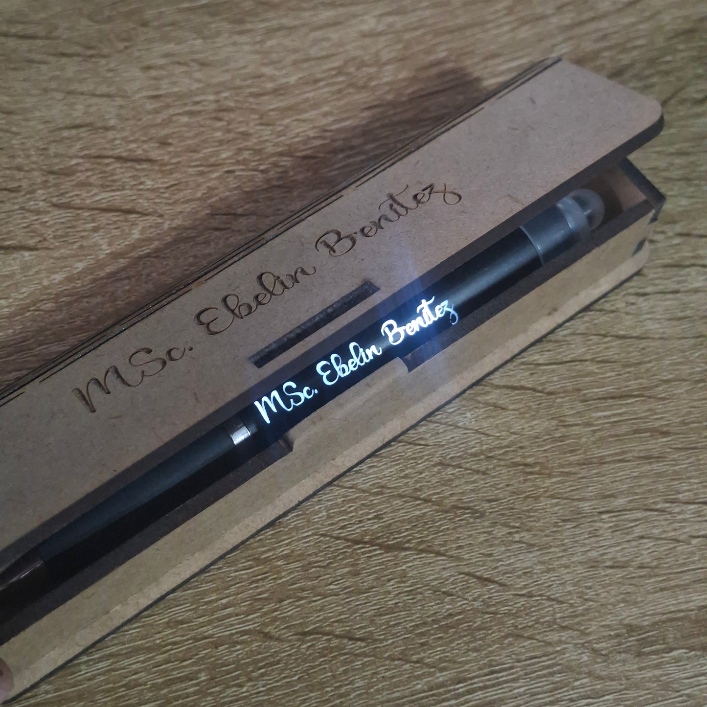 Caja MDF para lapicero (Sólo Caja))