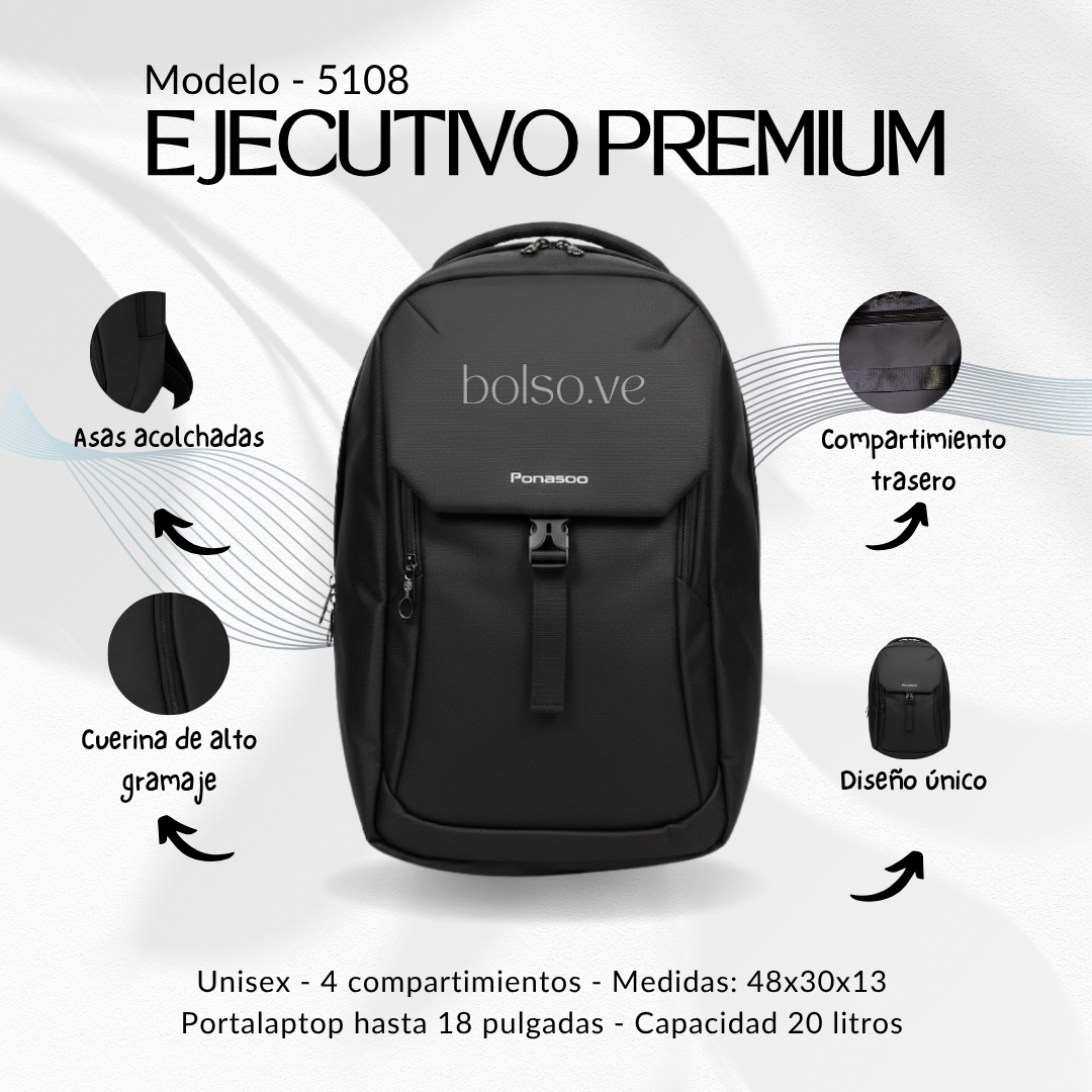 Bolso Ponasoo Ejecutivo Premium 5108