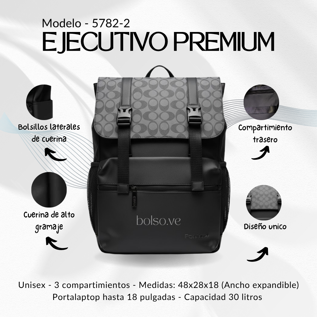 Bolso Ponasoo Ejecutivo Premium 5782-2