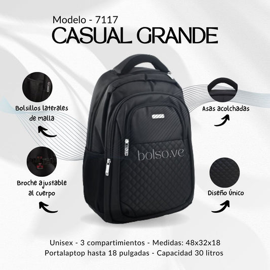 Bolso Ponasoo Casual Grande 7117
