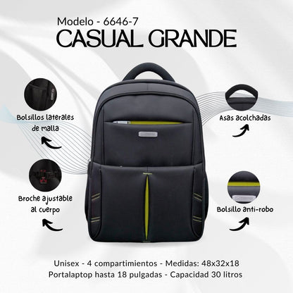 Bolso Ponasoo Casual Grande 6646-7