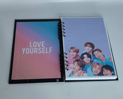 Libreta de anotaciones (Media Carta) personalizada