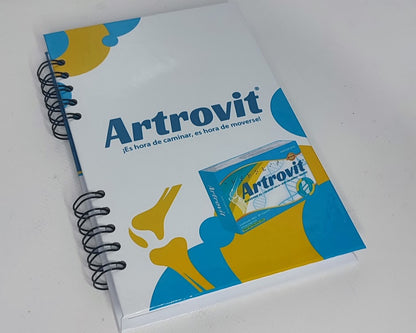 Libreta de anotaciones (Media Carta) personalizada