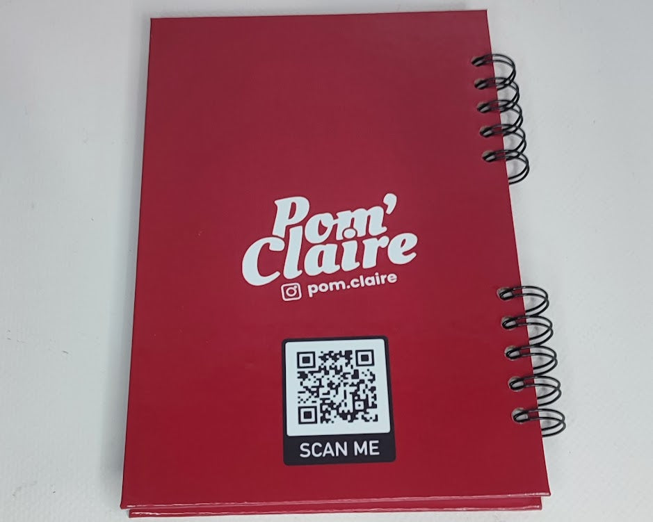 Libreta de anotaciones (Media Carta) personalizada