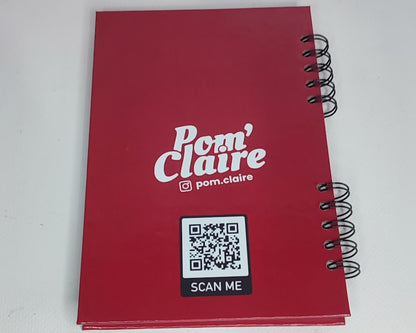 Libreta de anotaciones (Media Carta) personalizada