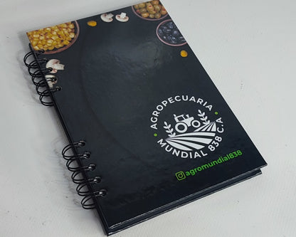 Libreta de anotaciones (Media Carta) personalizada