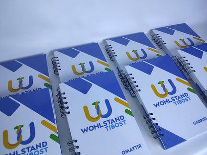 Libreta de anotaciones (Media Carta) personalizada