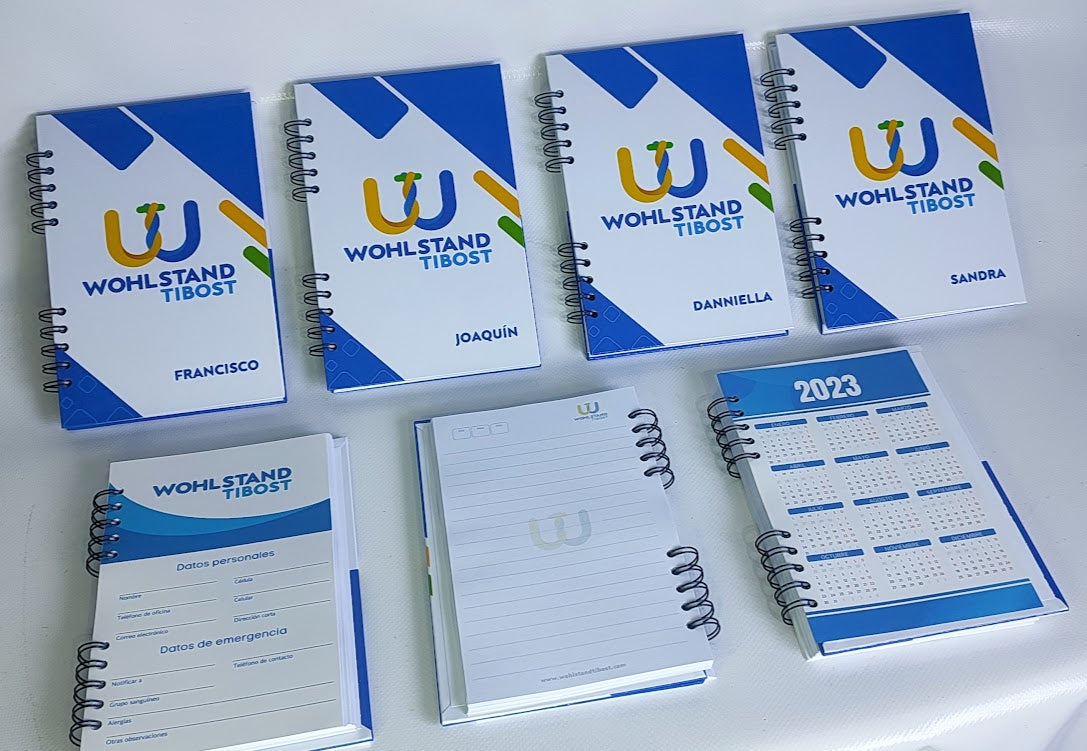 Libreta de anotaciones (Media Carta) personalizada