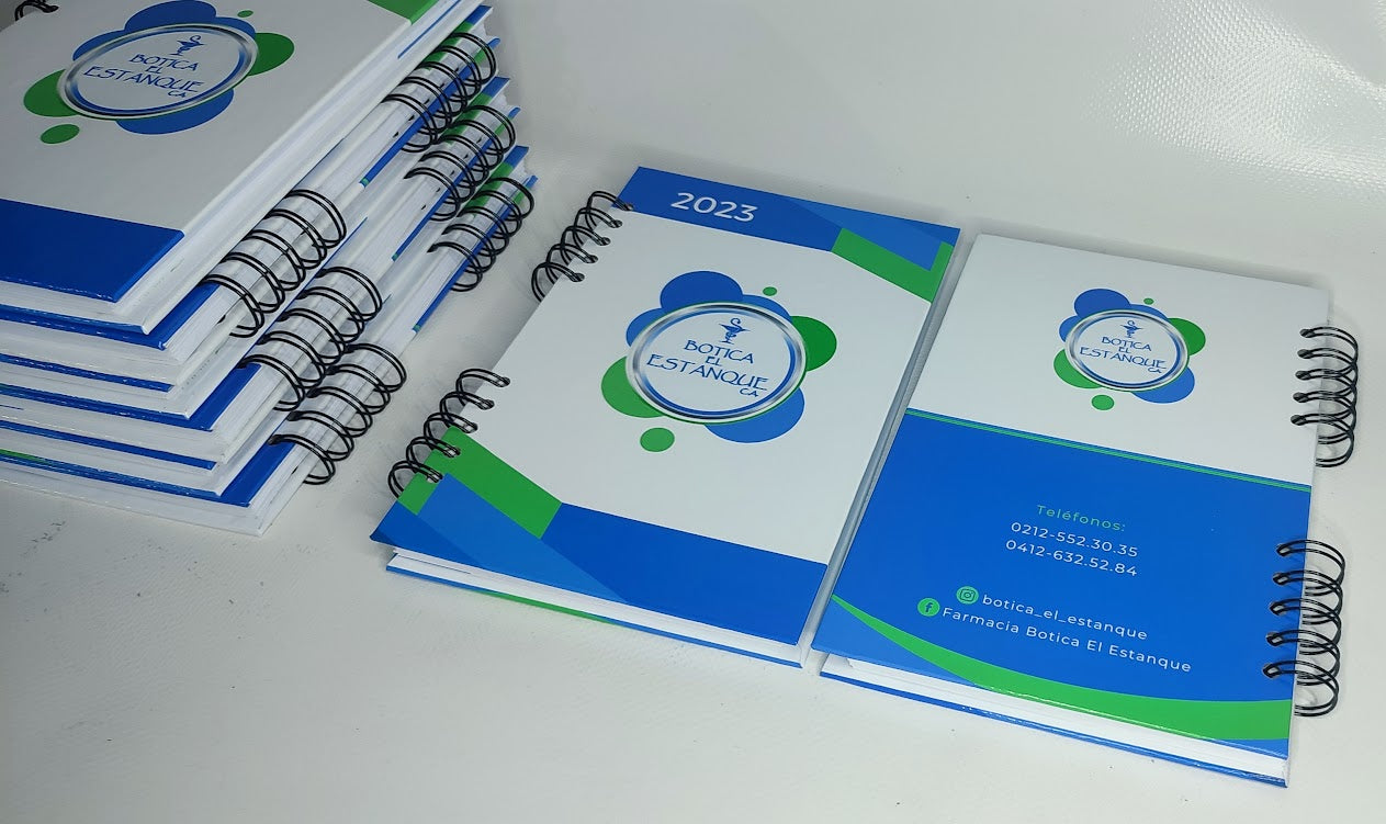 Libreta de anotaciones (Media Carta) personalizada