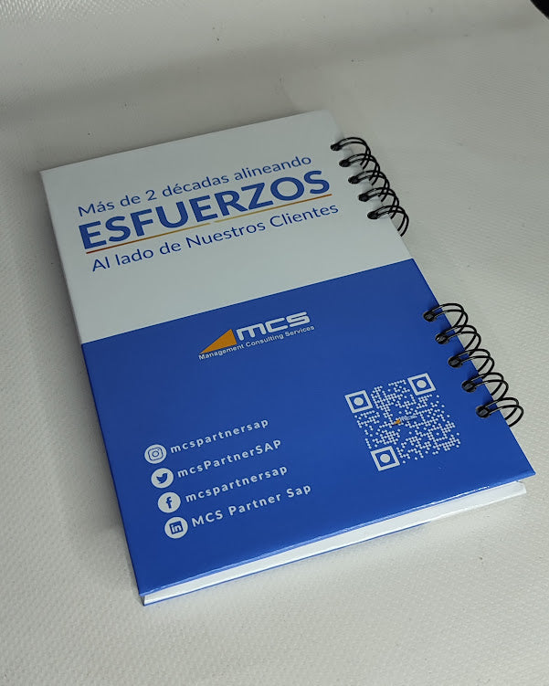 Libreta de anotaciones (Media Carta) personalizada