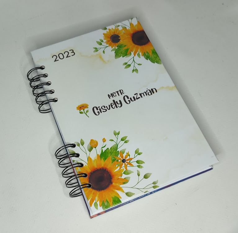 Libreta de anotaciones (Media Carta) personalizada