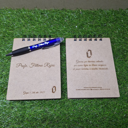 Bloc de notas MDF