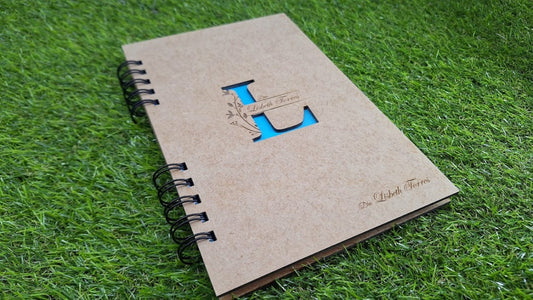 Libreta MDF Media carta personalizada