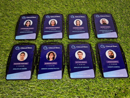 Carnets sublimados en PVC + Portacarnet