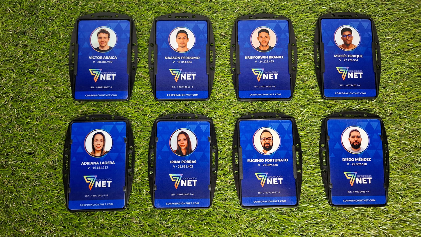Carnets sublimados en PVC + Portacarnet