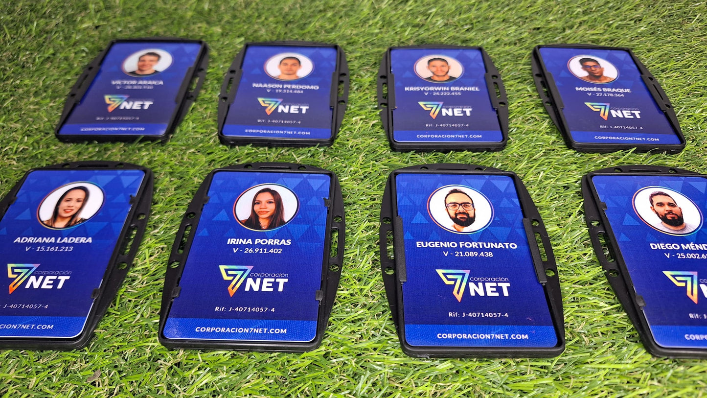 Carnets sublimados en PVC + Portacarnet