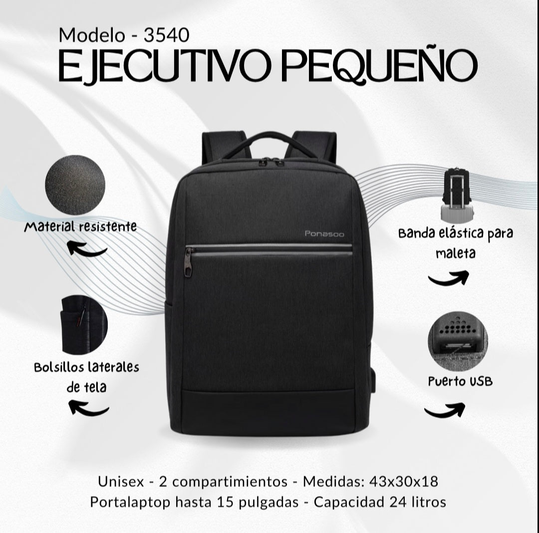 Bolso Ponasoo Ejecutivo Pequeño 3540
